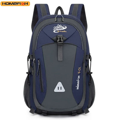 Homefish Outdoor Hiking Bag Men Women High-Capacity Travel Backpacks Camping Waterproof Sports