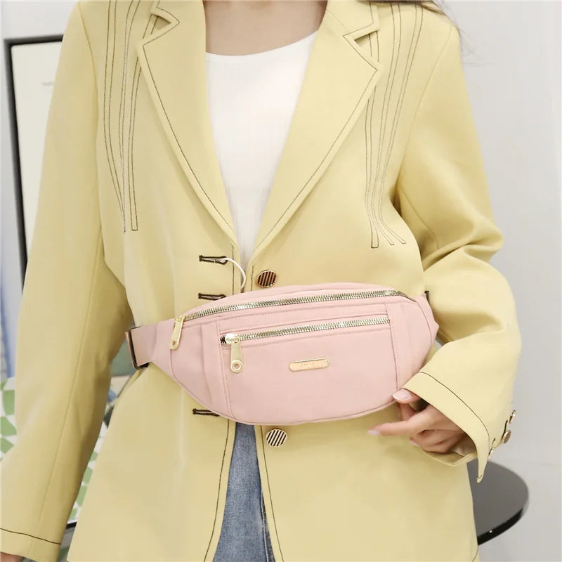 Women's Fanny Pack Waist Bag – Travel & Sports Belt Bag