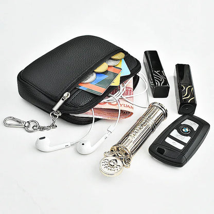 Men S Women Multi-Functional Zipper Coin Purse Lipstick