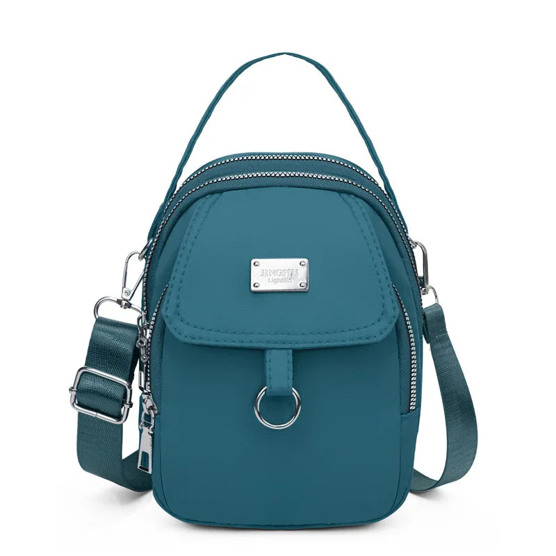 Crossbody Shoulder Bag – Compact Unisex Everyday Purse with Phone Pocket