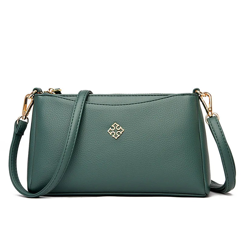 Multi-Functional Single-Shoulder Crossbody Bag Simple Large-Capacity Square Detachable Loose Change