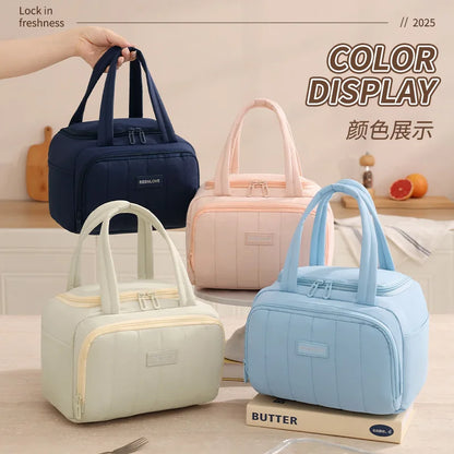 Lunch Bags Portable Lunch Boxes Commuters Student Insulated Bento Bags