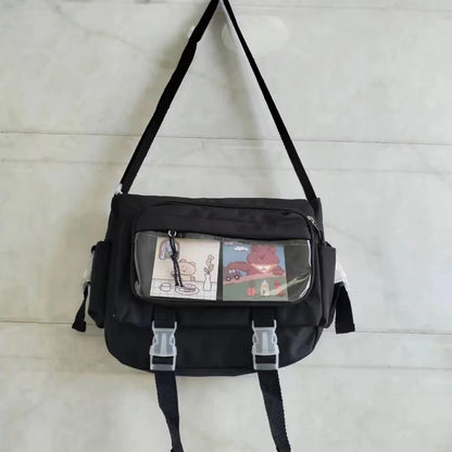 Waterproof Nylon Crossbody Bag for Women & Teen Girls