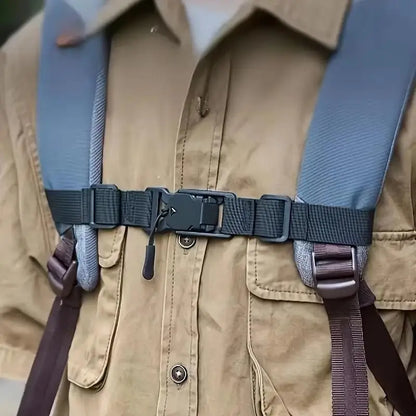 Magnetic Quick Release Chest Strap Adjustable Detachable Sternum Backpack Accessory Outdoor Camping