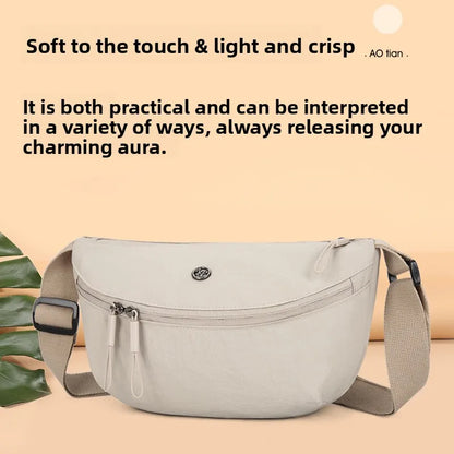 Crossbody Fanny Pack – Lightweight Nylon Sling Bag