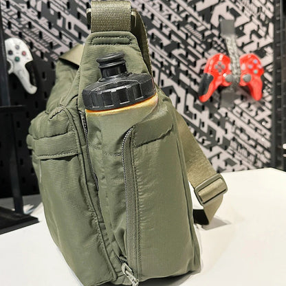 Casual Multi-Pocket Messenger Bags Women Nylon Shoulder Bag Ladies Large Handbags Female Travel