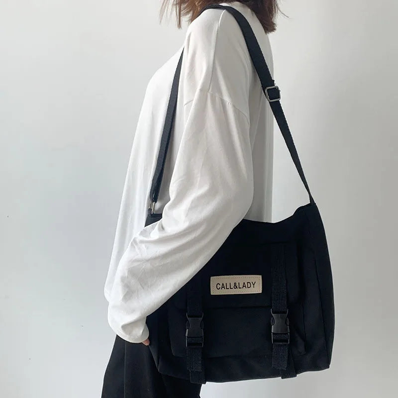 Crossbody Bag for Women – Waterproof Canvas Shoulder Messenger Bag