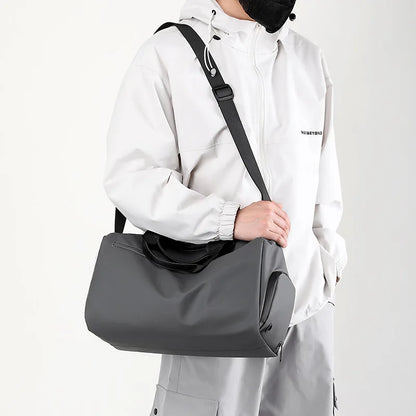 Minimalist Weekend Duffle Bag Lightweight Water-Resistant Sports Gym Bag Multi-Pockets