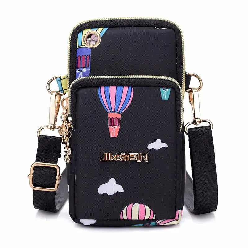Crossbody Phone Bag for Women – Mini Multi-Layer Shoulder Bag