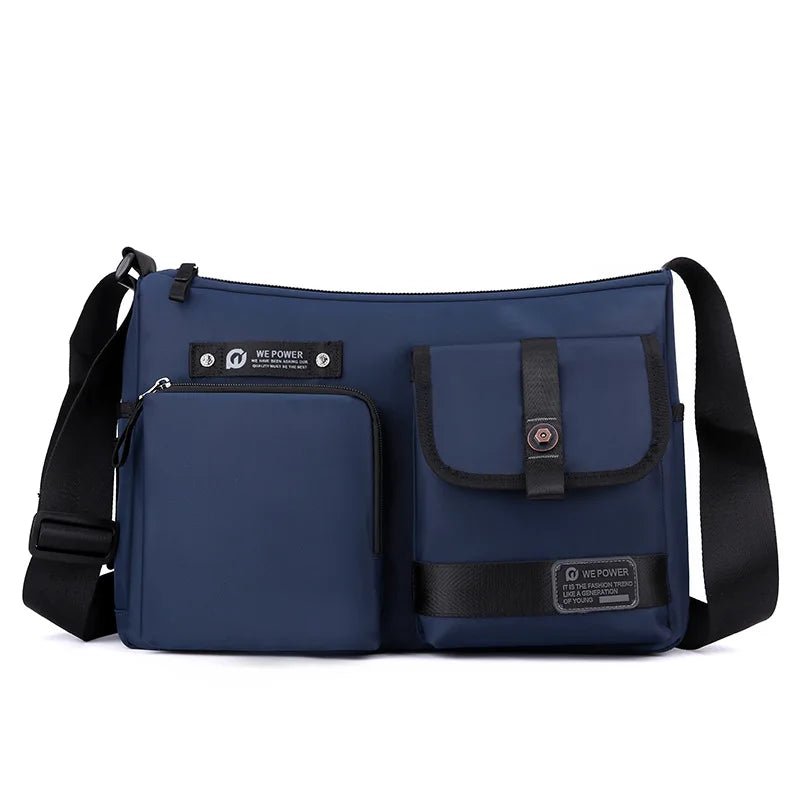 Men S One Shoulder Cross Body Casual Trend Outdoor Backpack Large Capacity Bag
