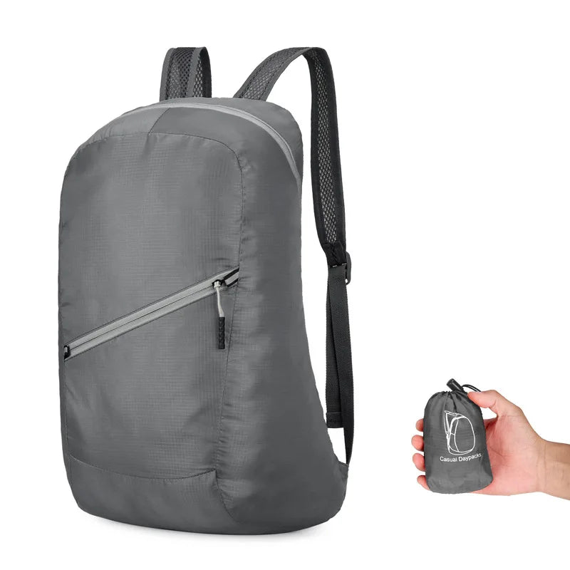 Outdoor Foldable Ultra-Light Portable Double-Shoulder Travel Backpack