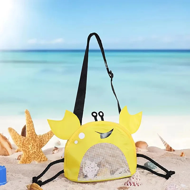Crab Shaped Crossbody Bag Cute Novelty Beach Shoulder Bag