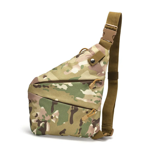 Outdoor Camouflage Riding Mountaineering Bag Light Shoulder Left Crossbody Digital Storage
