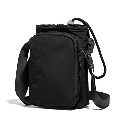 Crossbody Sling Bag with Water Bottle Holder & Phone Pocket
