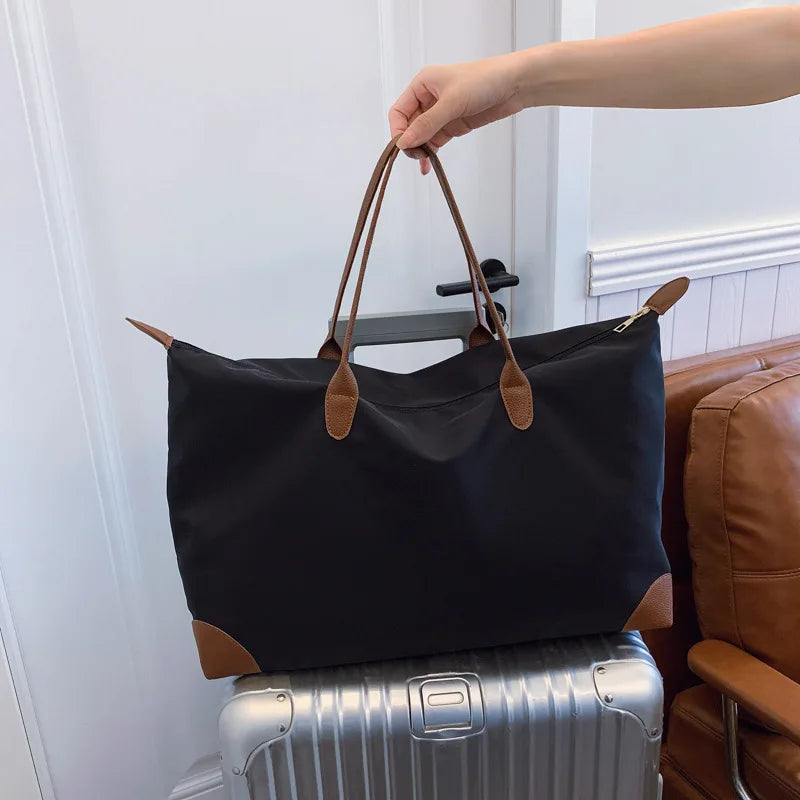 Travel Tote Bag Large Capacity Weekender Gym Carry-On Bag