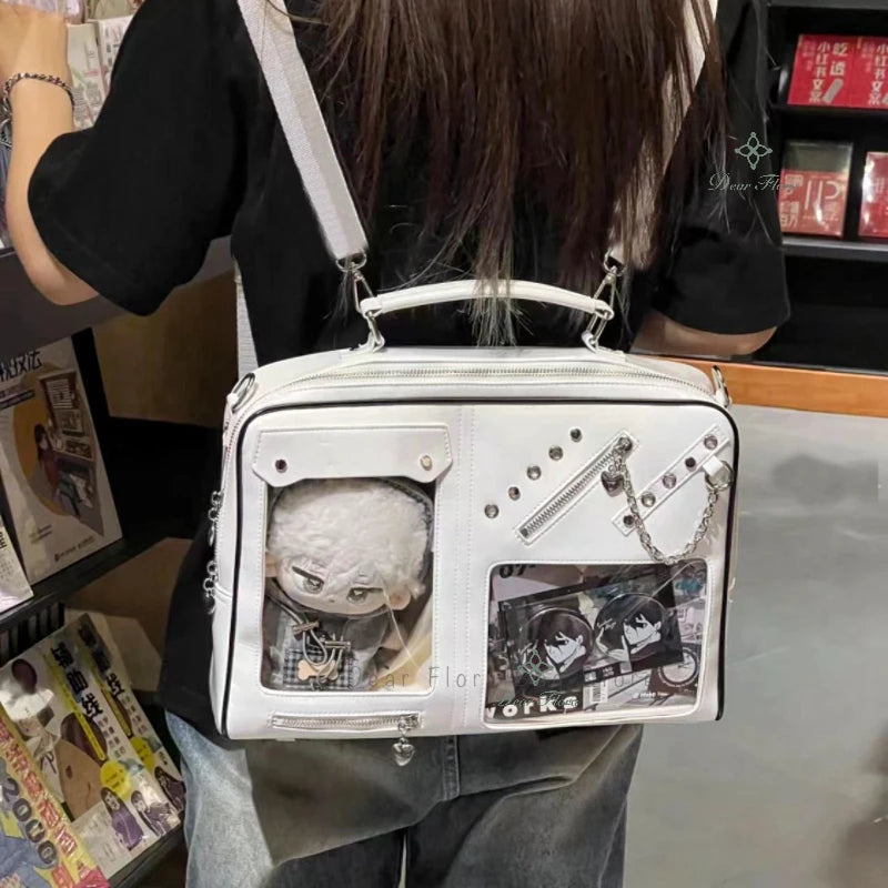 Ita Bag Transparent DIY Shoulder Bag – Y2K Crossbody