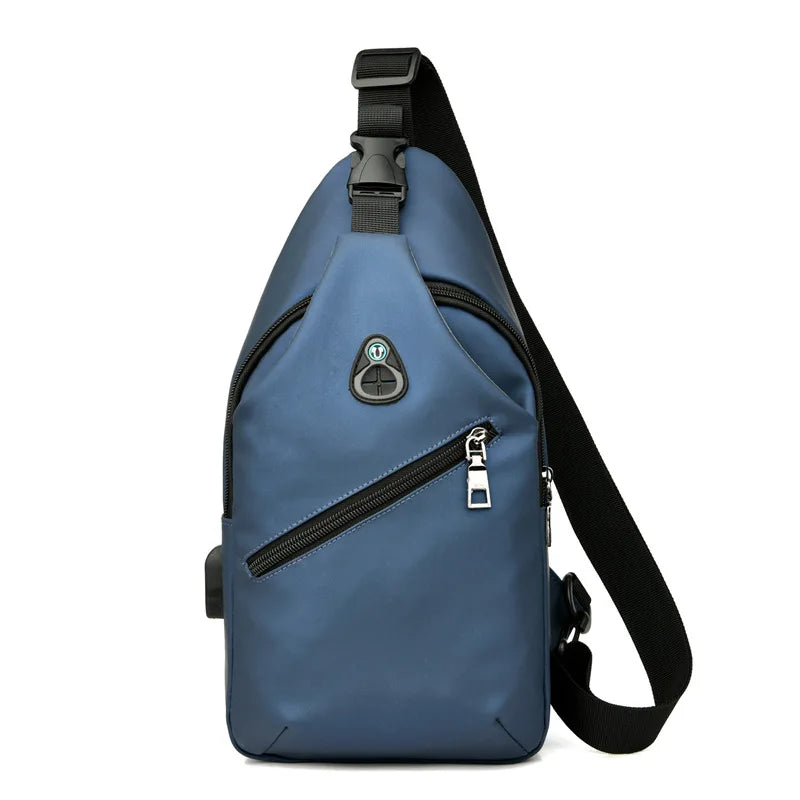 Men S Outdoor Running Mobile Phone Storage Multi-Function Large Capacity Chest Bag Shoulder
