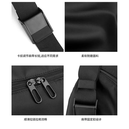 Men Women Shoulder Large Capacity Simple Lightweight Waterproof Travel Fitness Portable Leisure