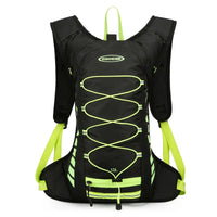 Black with green