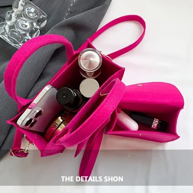 Embossed Women's Handbag 3-Piece Set – Tote, Crossbody & Card Holder