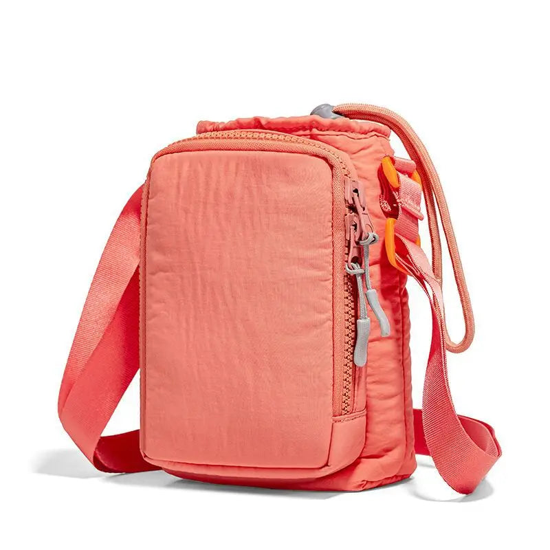 Crossbody Sling Bag with Water Bottle Holder & Phone Pocket