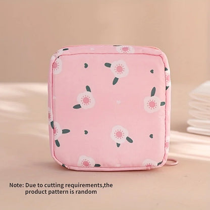 Cute Bear Sanitary Pad & Makeup Pouch