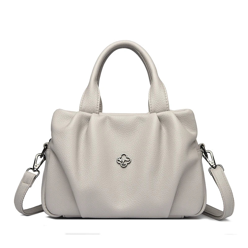 Soft PU Leather Handbag – Women's Large 3-Layer Shoulder Bag
