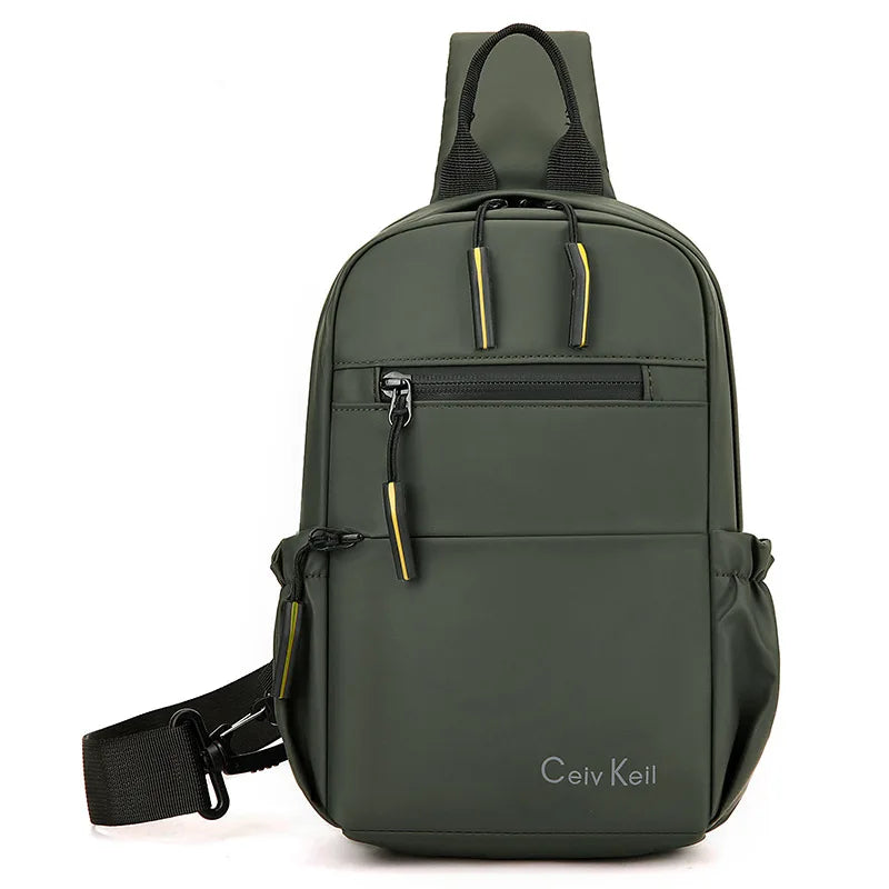 Fashionable Shoulder Men Simple Casual Crossbody Bag S Sports Large Capacity Waterproof Chest