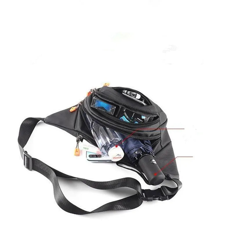 Waterproof Fanny Pack – Sport Crossbody Chest Bag for Men & Women