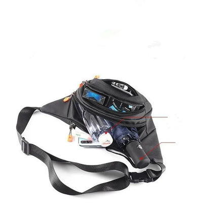 Waterproof Fanny Pack – Sport Crossbody Chest Bag for Men & Women
