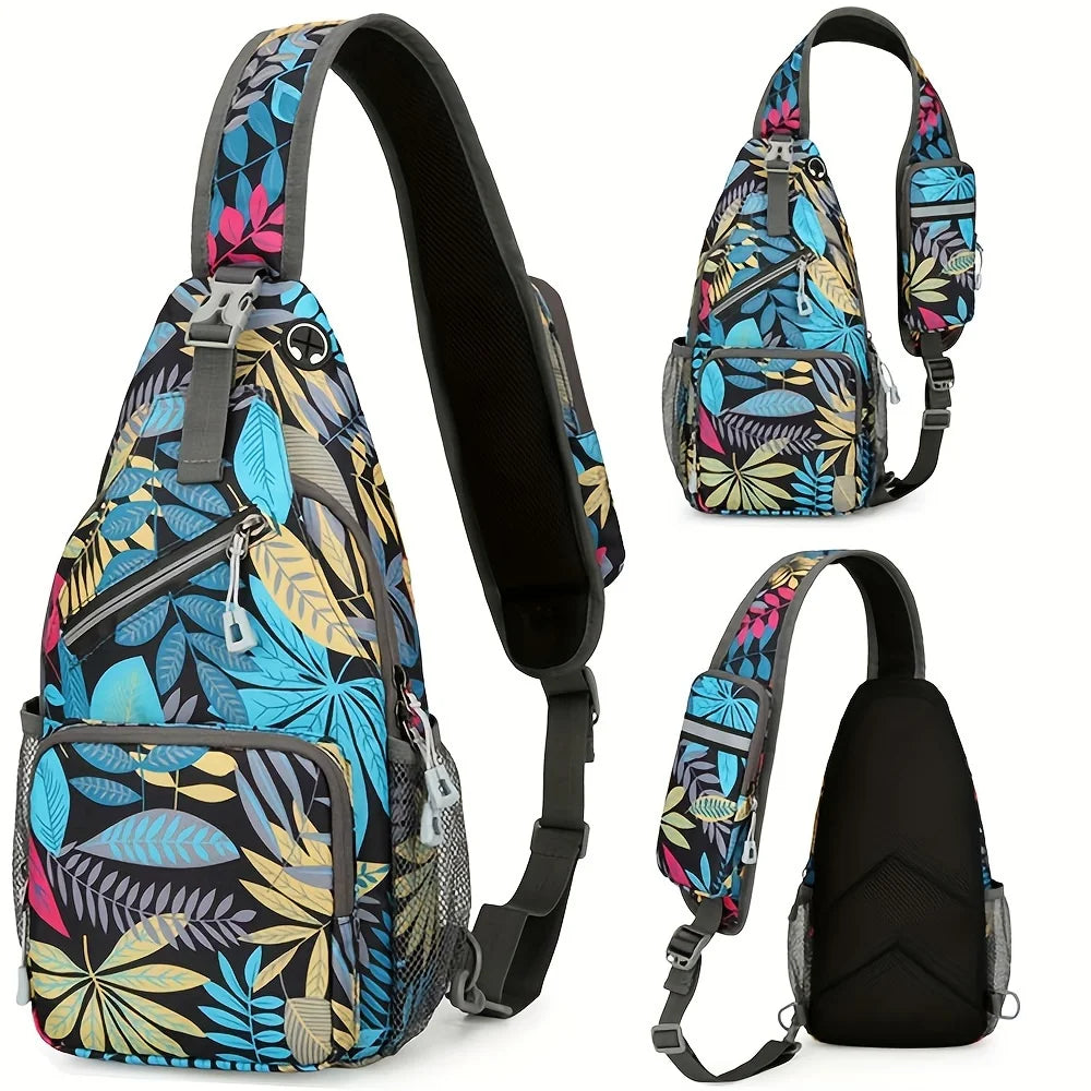 Waterproof Sling Bag for Men & Women – Large Capacity Chest Crossbody Pack