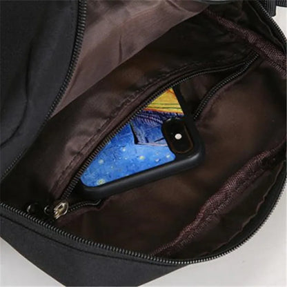 Men's Messenger Bag – Large Capacity Shoulder Bag for Travel & Business