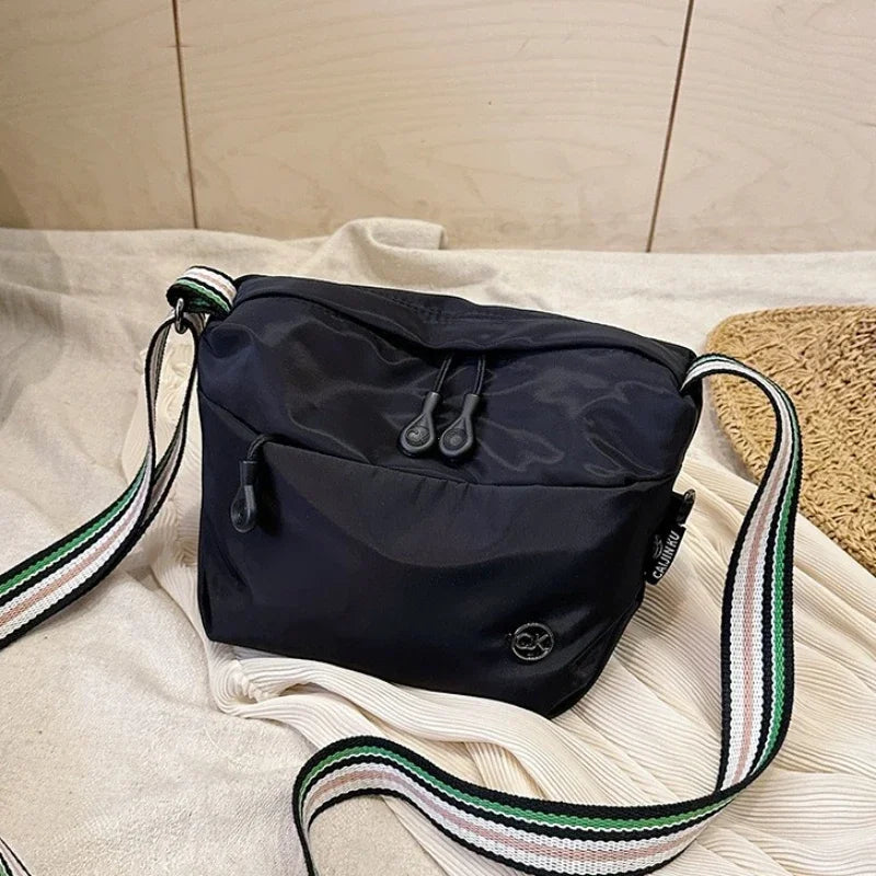 Ultra-Light Nylon Crossbody Bag Women Adjustable Wide Strap Lightweight S Casual Messenger