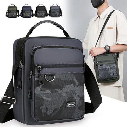 Multifunctional Simple Sports Outdoor Shoulder Crossbody Bag Trend Men S Large Capacity