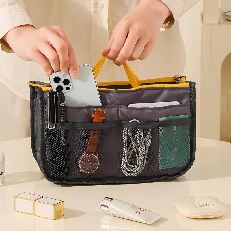 Purse Organizer Insert – Multi-Pocket Handbag Inner Bag