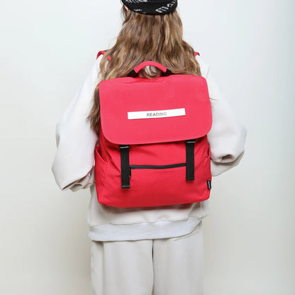 Compact Nylon Cloth Men S Double-Shoulder Bag Simple Flap Closure