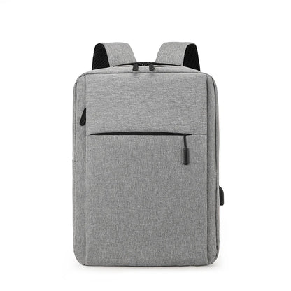Men's Laptop Backpack 15.6" – USB Charging Waterproof Travel Bag