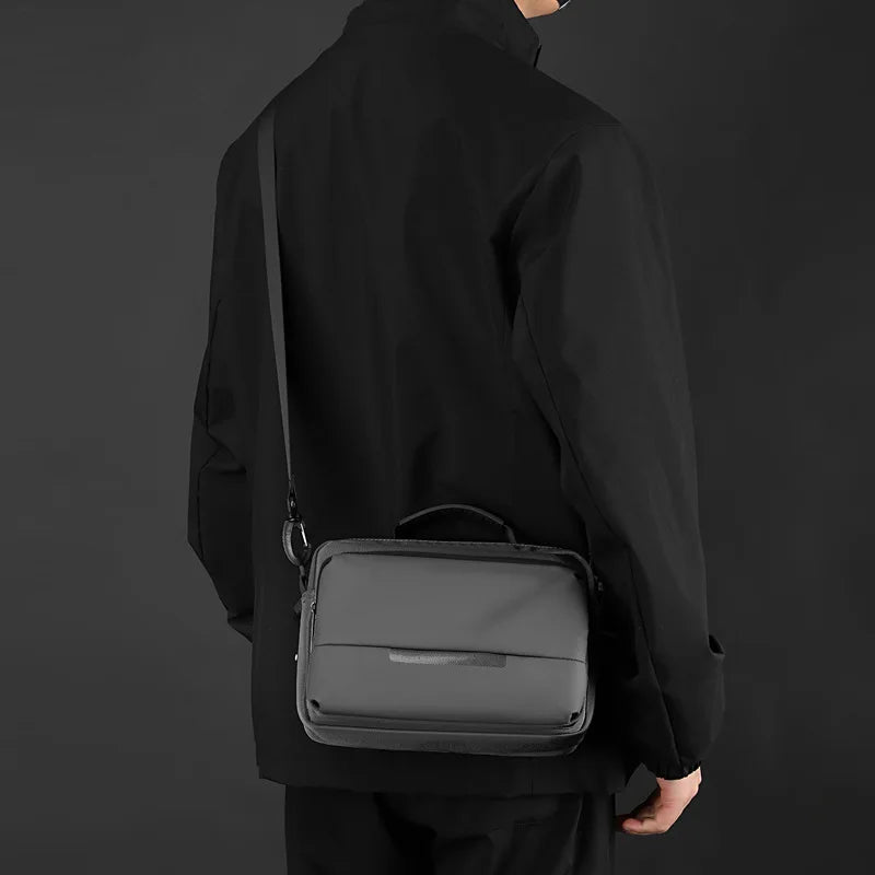 Simple Shoulder Bag Men S Leisure Cross Body Waterproof Large Capacity Business Chest - Waterproof