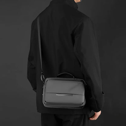 Simple Shoulder Bag Men S Leisure Cross Body Waterproof Large Capacity Business Chest - Waterproof