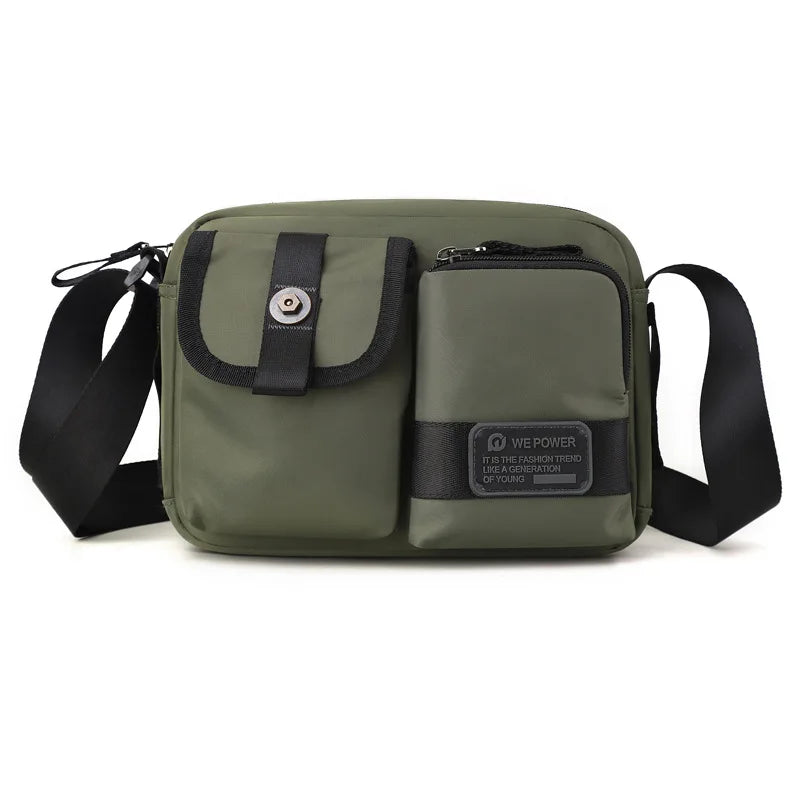 Men S Shoulder Crossbody Bag Light Leisure Carry Sports Waterproof Backpack - Waterproof