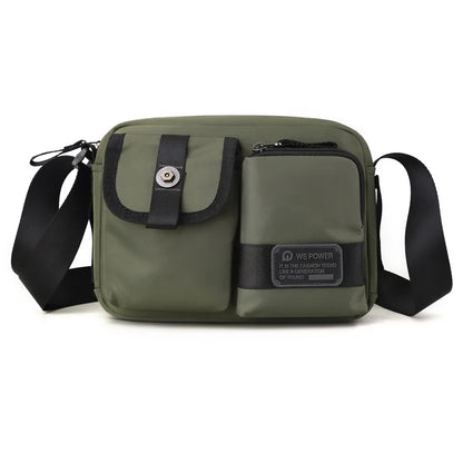 Men S Shoulder Crossbody Bag Light Leisure Carry Sports Waterproof Backpack - Waterproof