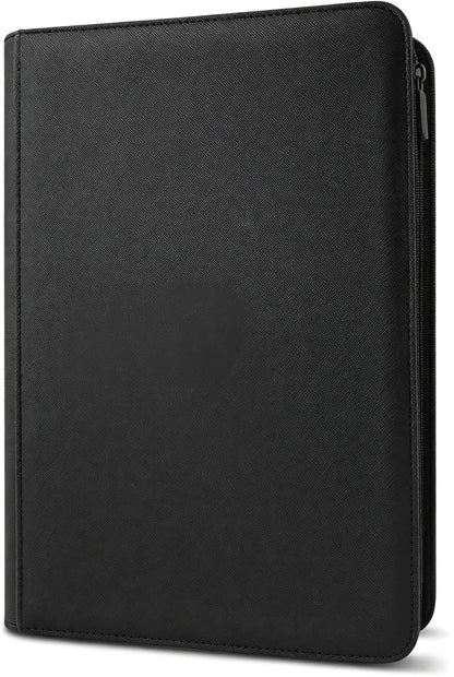 9 Pocket Zipper Card Binder 360 Slots Premium Pu Cover Durable Side Loading Trading Holder Tcg