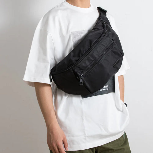 Men S Crossbody Bag Large Capacity Leisure Sports Chest Waterproof Oxford Cloth Riding Outdoor