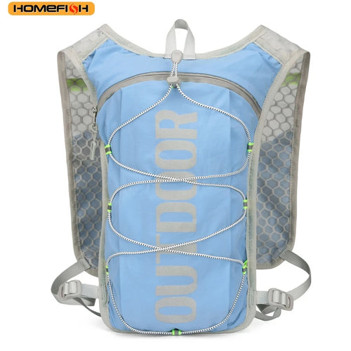 Homefish 1pcs Running Hydration Vest Backpack Lightweight Water Backpack
