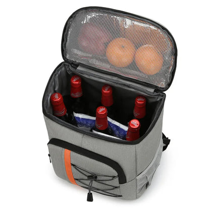 Portable Lunch Storage Bag Outdoor Picnic Insulated Thickened Large-Capacity Backpack - Thick