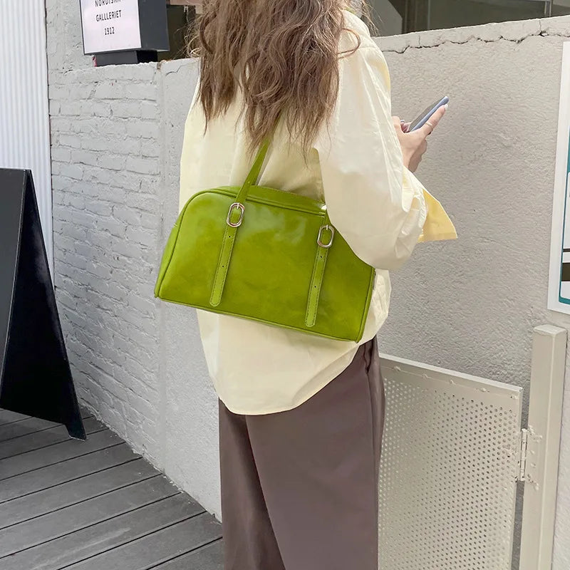 One Shoulder Casual Armpit Bag Versatile Large Capacity Commuting Women S Diagonal Span