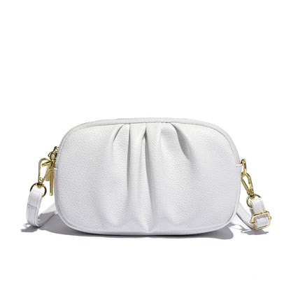 Women's Crossbody Bag – 3-Layer Soft PU Leather Shoulder Bag