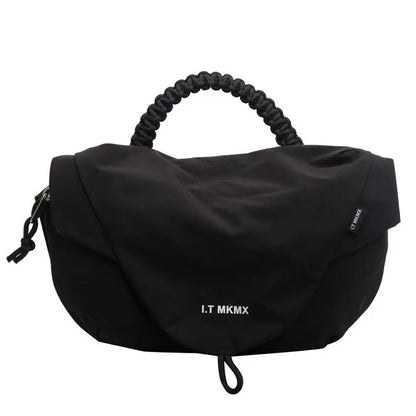 Stylish Oxford Crossbody Bag Adjustable Strap Large Capacity Messenger Work Daily Commute Fitness