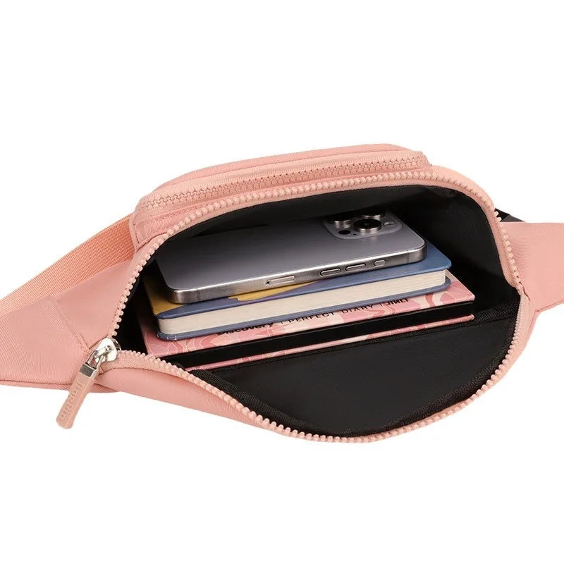 Casual Women S Waist Bag Crossbody Oxford Supermarket Cashier Purse Light Cycling Chest