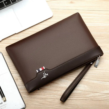 Men S Business Hand-Held Bag Large-Capacity Envelope Bag
